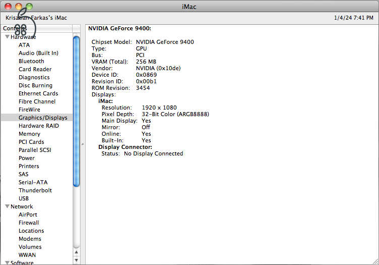 Eladó iMac 21.5