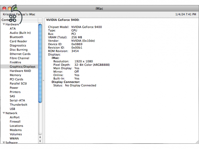 Eladó iMac 21.5
