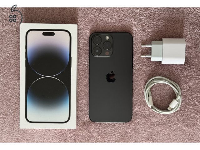 iPhone 14 Pro Max 128GB - AKKU 90% - Jótállás 2026.08.-hóig, kártyafüggetlen, szép állapotban