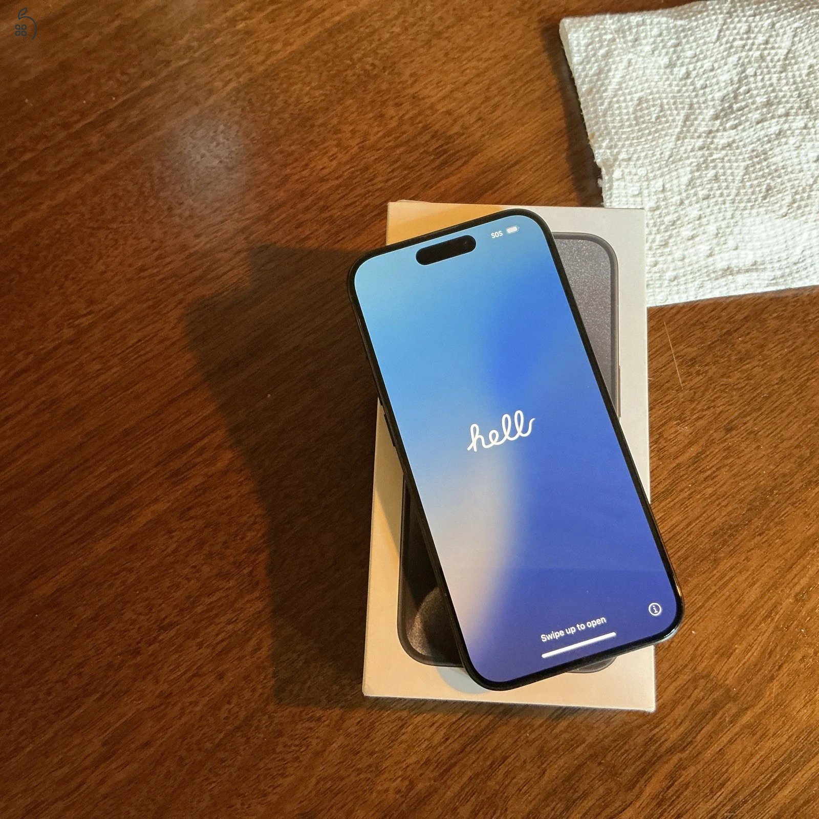 feloldott iPhone 15 Pro Max 256GB garancia