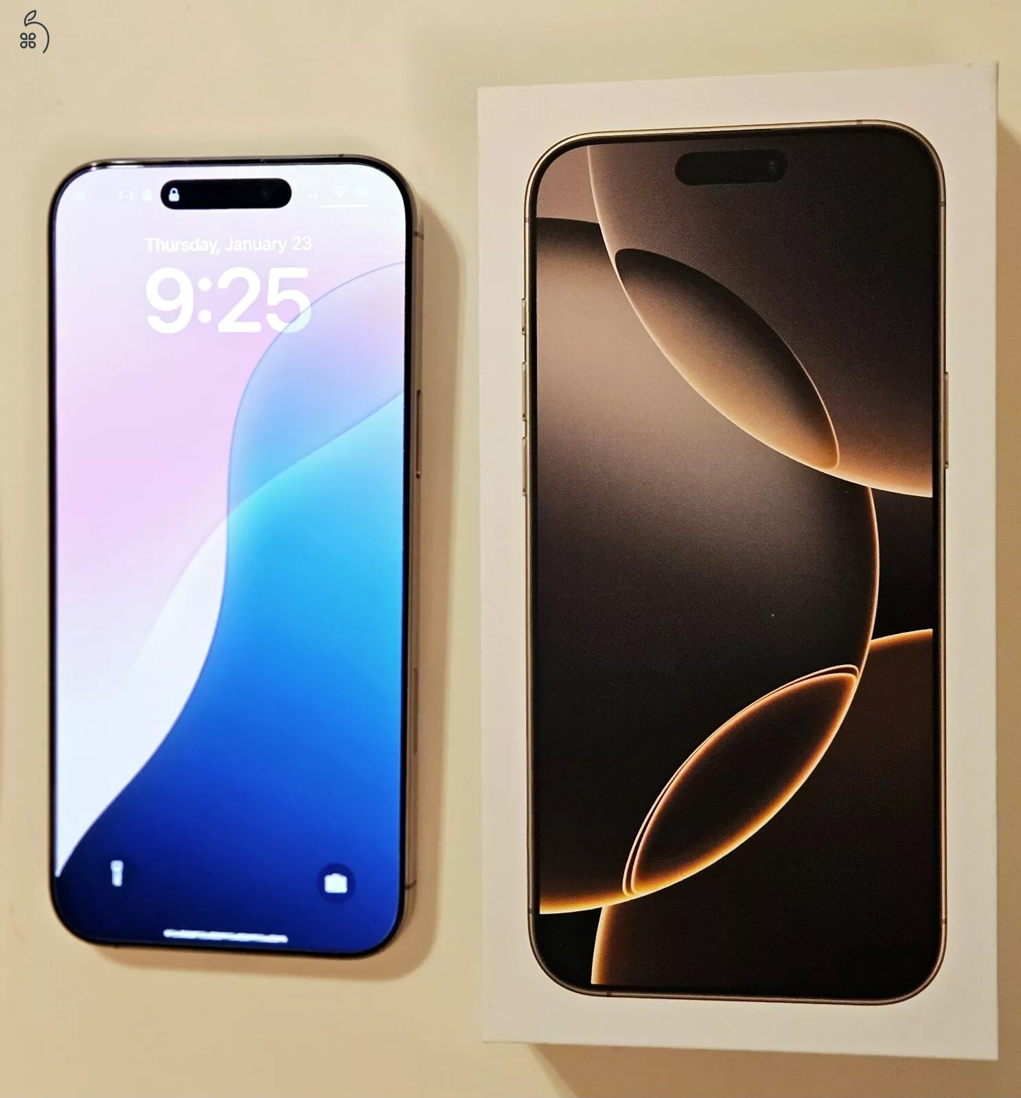 Apple iPhone 16 Pro Max - 1 TB - Fekete Titán (Feloldott Garancia)