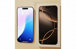 Apple iPhone 16 Pro Max - 1 TB - Fekete Titán (Feloldott Garancia)