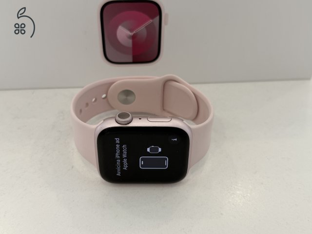 Apple Watch 9 45mm Megkímélt/1-3 hónap gar./Akku 100%/p4263