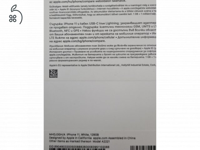 iPhone 11 128GB nagyon szép állapotban eladó
