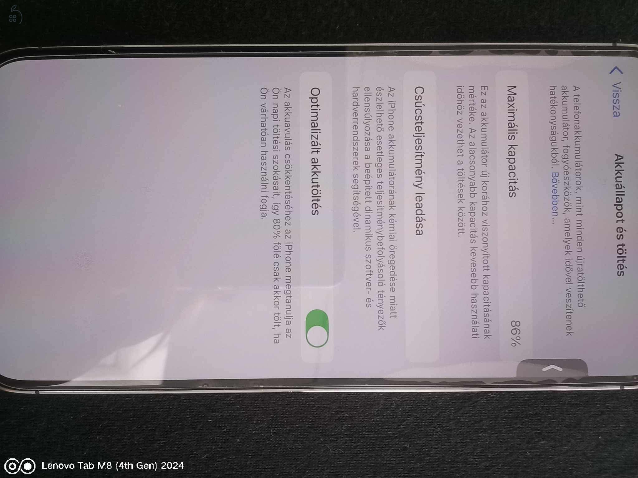 Eladó iPhone 14 Pro Max 128 GB – Deep Purple – Karcmentes kijelző