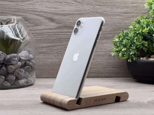 iPhone 11 White 64GB 2 ÉV Garanciával Számlával Aksi 100%