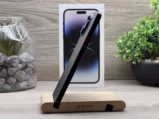 iPhone 14 Pro Max Space Black 128GB 2 ÉV Garanciával Számlával Aksi 95%