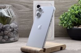 Hibátlan iPhone 16 White 256GB 2 ÉV Garanciával Számlával Aksi 99%