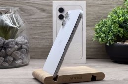 Hibátlan iPhone 16 White 256GB 2 ÉV Garanciával Számlával Aksi 99%