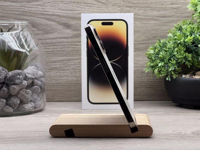 iPhone 14 Pro Gold 128GB 2 ÉV Garanciával Számlával Aksi 93%