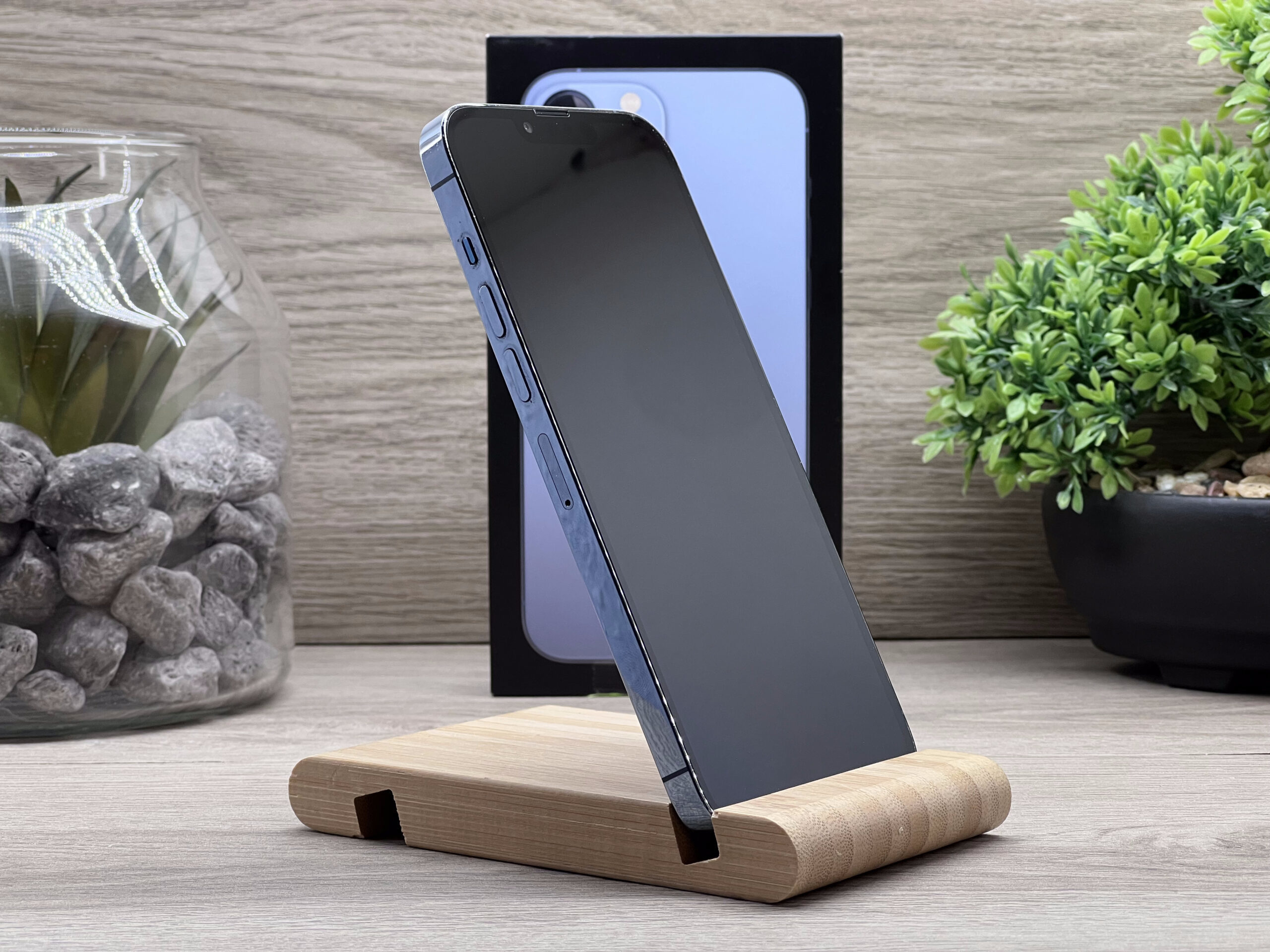 iPhone 13 Pro Max Sierra Blue 256GB 2 ÉV Garanciával Számlával Aksi 100%
