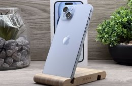 Hibátlan iPhone 15 Plus Blue 256GB 2 ÉV Garanciával Számlával