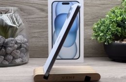 Hibátlan iPhone 15 Plus Blue 256GB 2 ÉV Garanciával Számlával