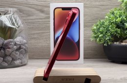 iPhone 14 Red 256GB 2 ÉV Garanciával Számlával Aksi 96%