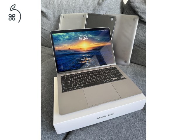 Eladó vagy csere! Macbook Air, M1, 13 colos, 16 Gb ram 512 SSD, US billentyűzetkiosztás