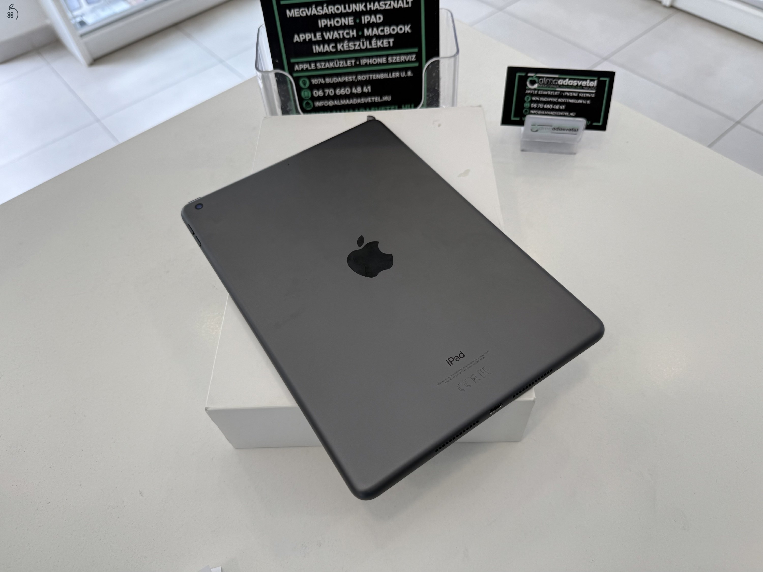 iPad 7th. 32GB Wifi Újszerű/1-3 hónap gar./Akku 88%/p4268