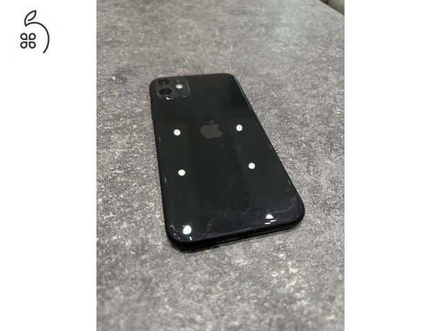 Iphone 11 128GB black, karcmentes, kártyafüggetlen