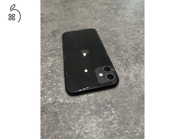 Iphone 11 128GB black, karcmentes, kártyafüggetlen