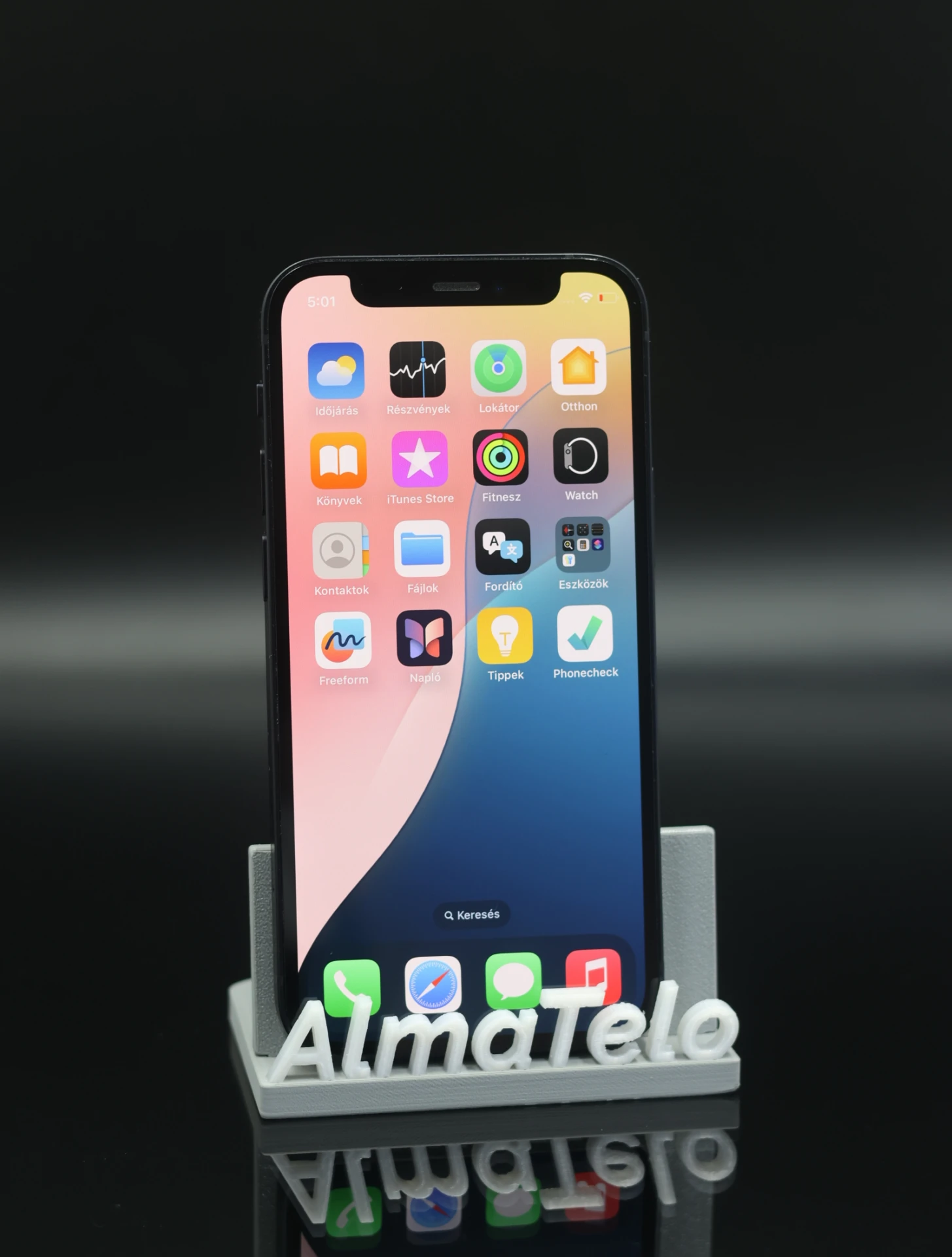 Apple iPhone 12 Mini 128 GB Black 100% akku - 12 HÓ GARANCIA