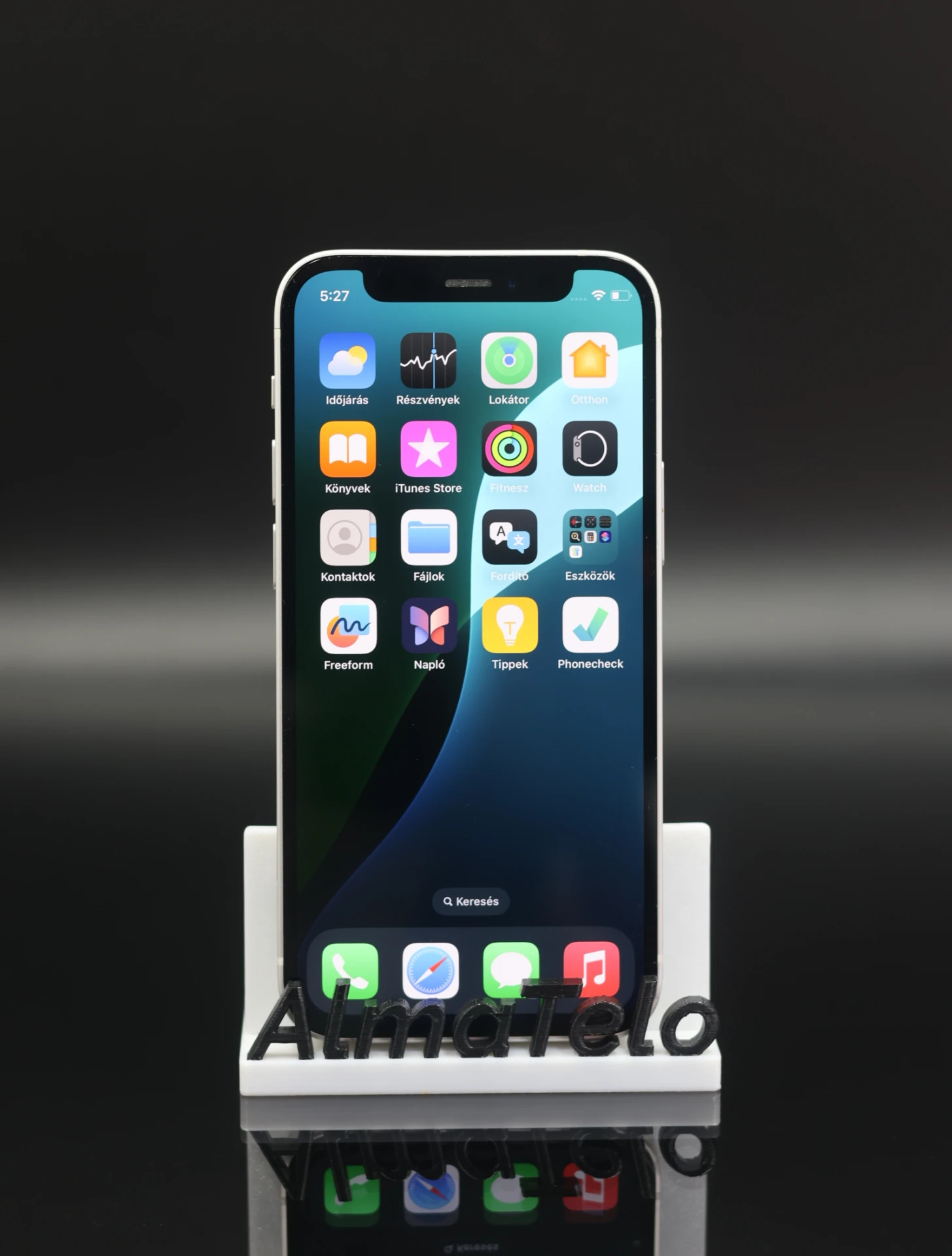 Apple iPhone 12 Mini 128 GB White 100% akku - 12 HÓ GARANCIA