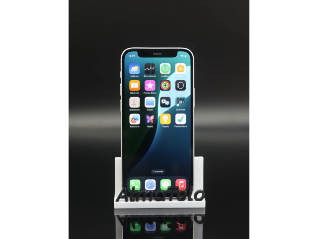 Apple iPhone 12 Mini 128 GB White 100% akku - 12 HÓ GARANCIA
