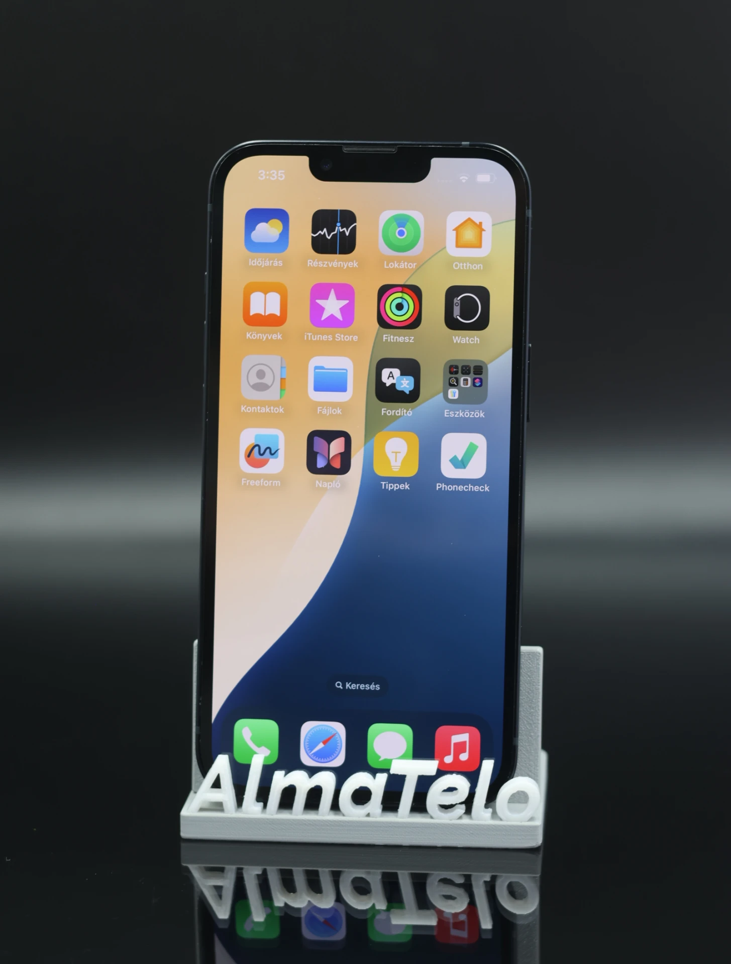 Apple iPhone 13 128 GB Midnight 100% akku - 12 HÓ GARANCIA