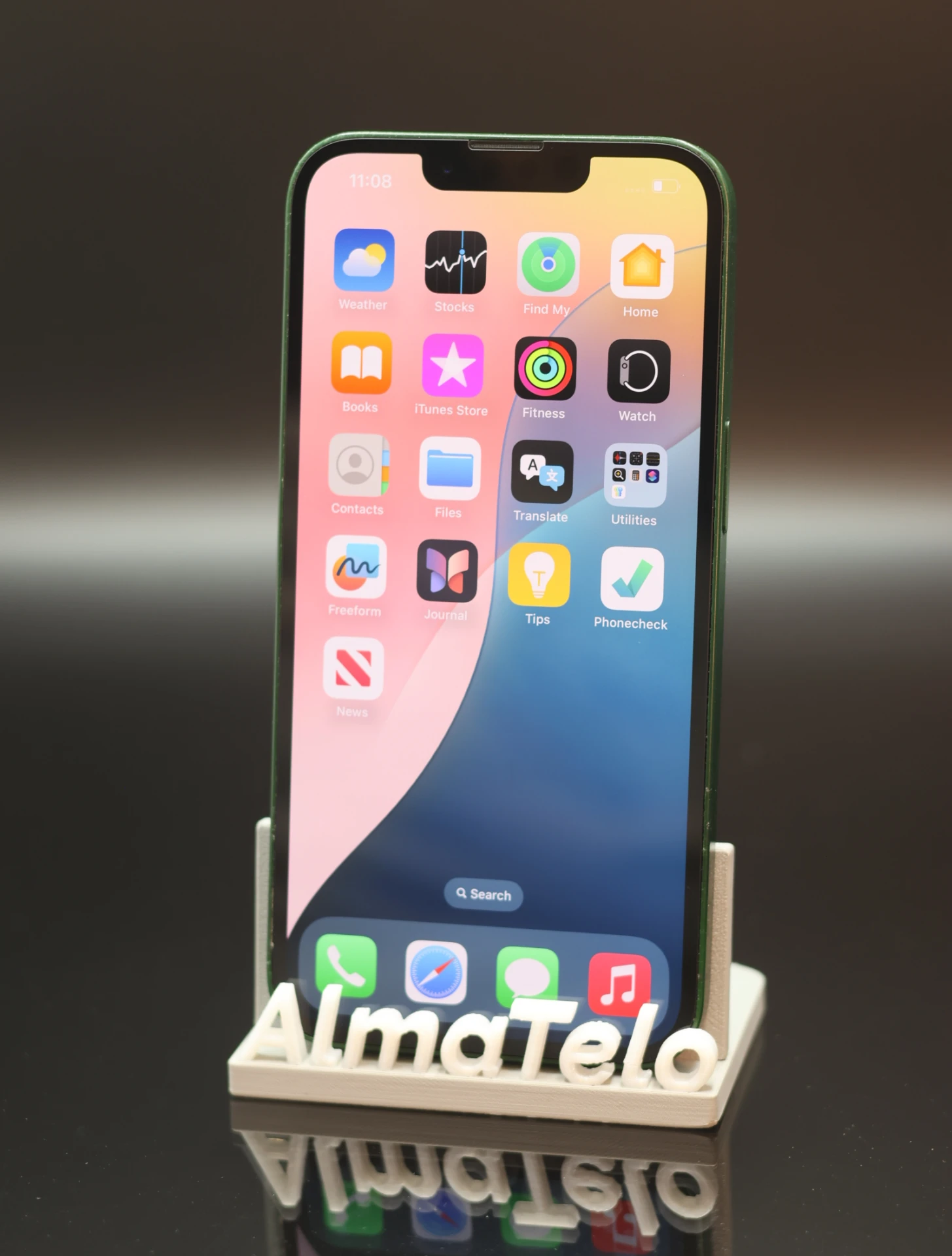 Apple iPhone 13 128 GB Green 100% akku - 12 HÓ GARANCIA