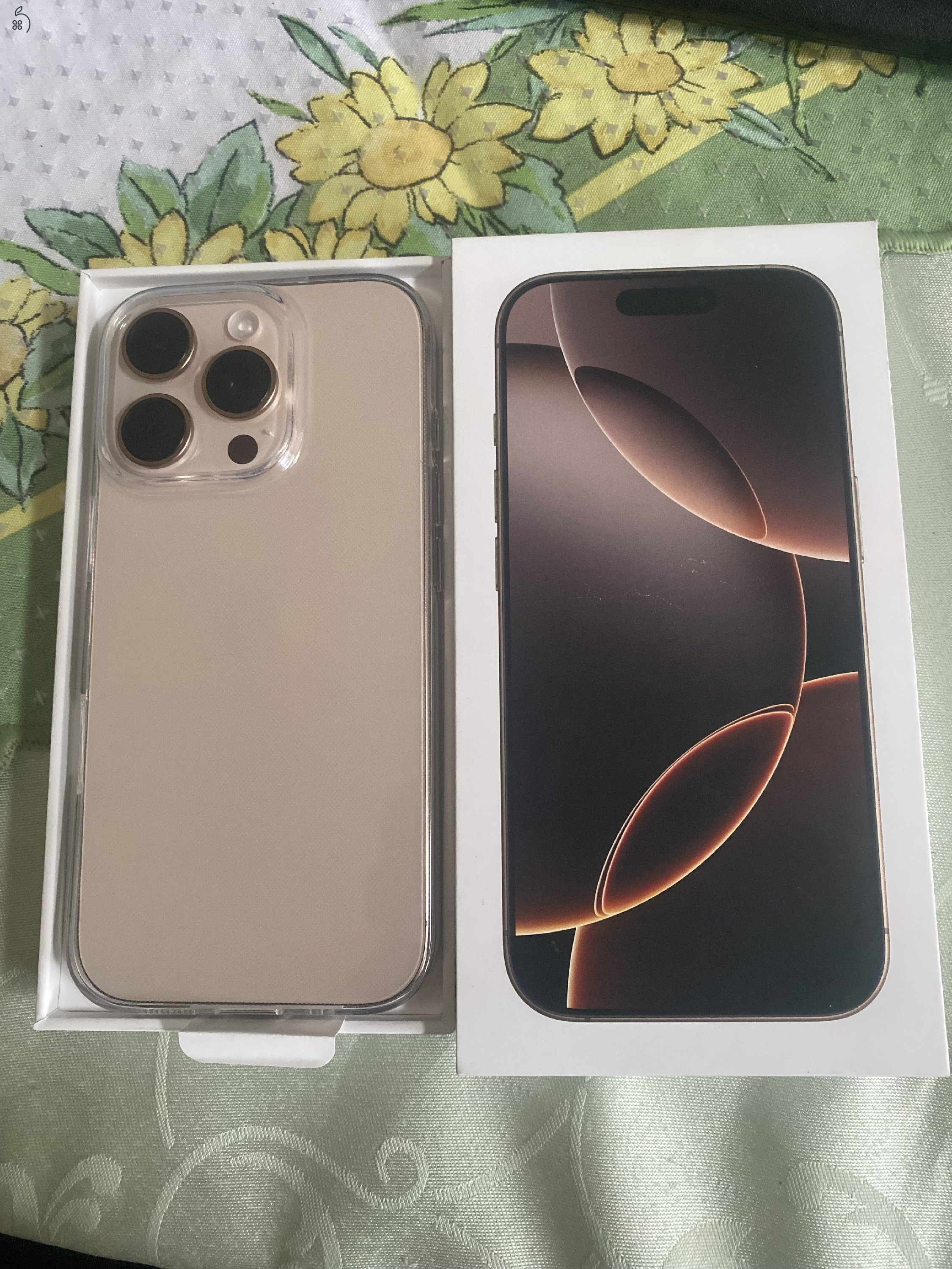 Eladó használatlan  Iphone 16pro 128gb