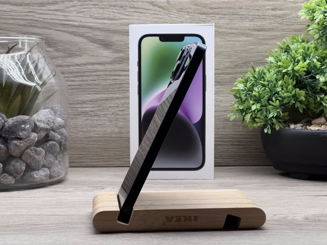 Hibátlan iPhone 14 Midnight 128GB 2 ÉV Garanciával Számlával Aksi 94%