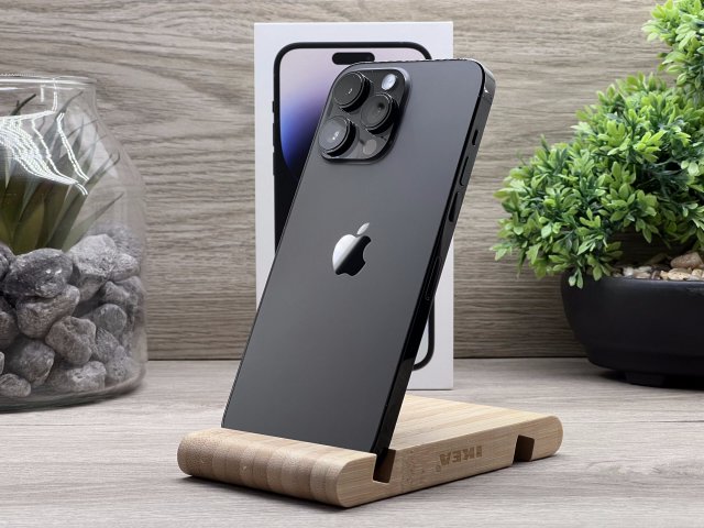 Hibátlan iPhone 14 Pro Max Space Black 128GB 2 ÉV Garanciával Számlával
