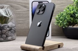Hibátlan iPhone 14 Pro Max Space Black 128GB 2 ÉV Garanciával Számlával Aksi 91%