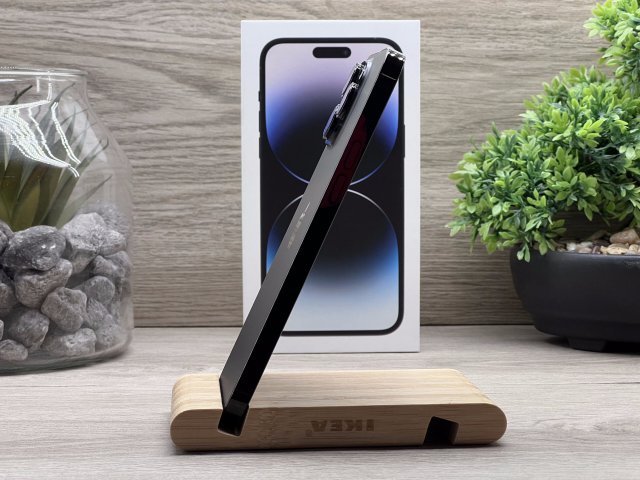 Hibátlan iPhone 14 Pro Max Space Black 128GB 2 ÉV Garanciával Számlával Aksi 91%