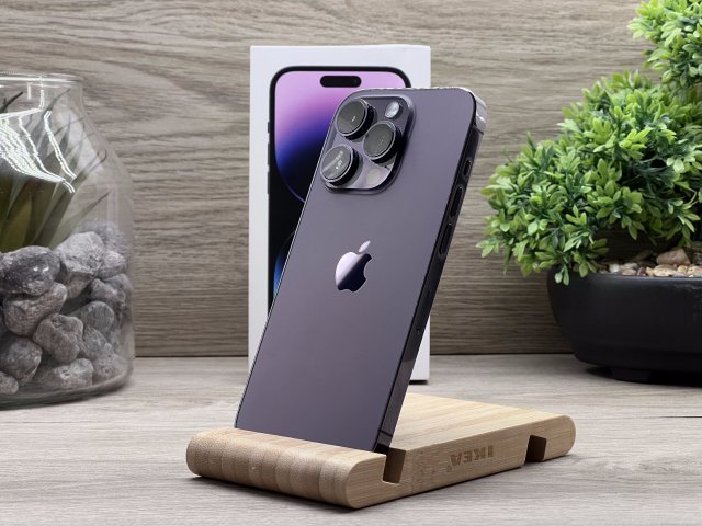 Hibátlan iPhone 14 Pro Deep Purple 256GB 2 ÉV Garanciával Számlával Aksi 90%