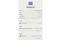 Macbook Pro 14” M3 Pro, 18GB, 1TB SSD [2 ÉV GARANCIA]