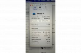M1 Macbook Air 2020 asztroszürke 256 GB