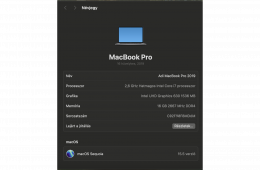 MacBook Pro 2019 16'' (2.6 Ghz i7, 16Gb Ram, 512 Gb SSD, 4Gb Radeon Pro 5300M)