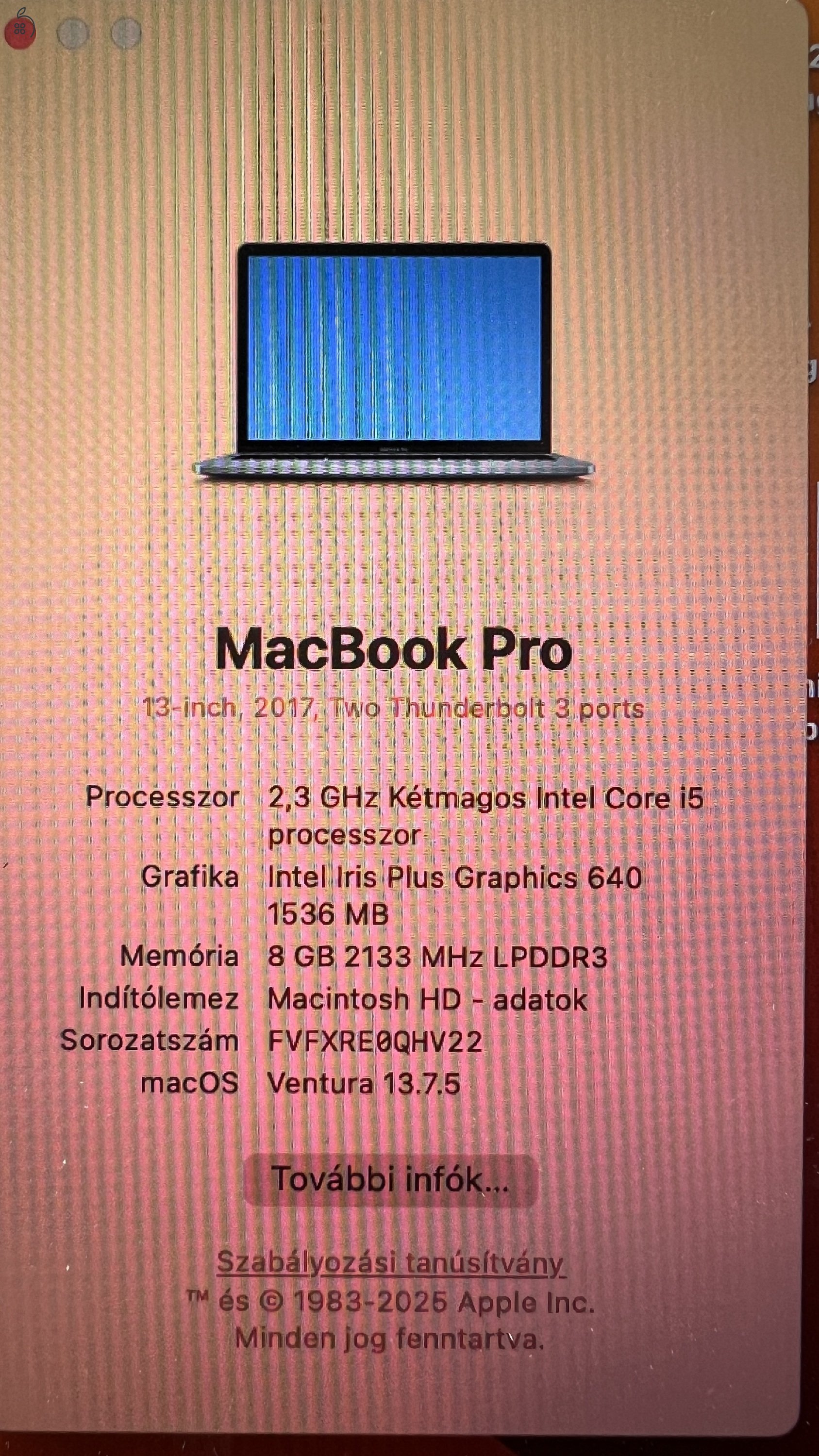 MacBook Pro 2017 13