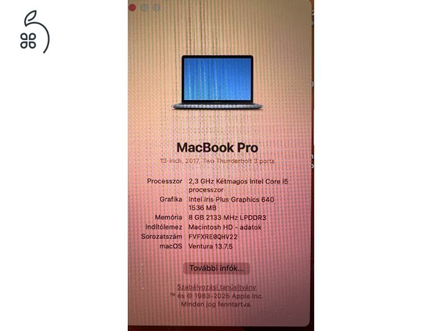 MacBook Pro 2017 13