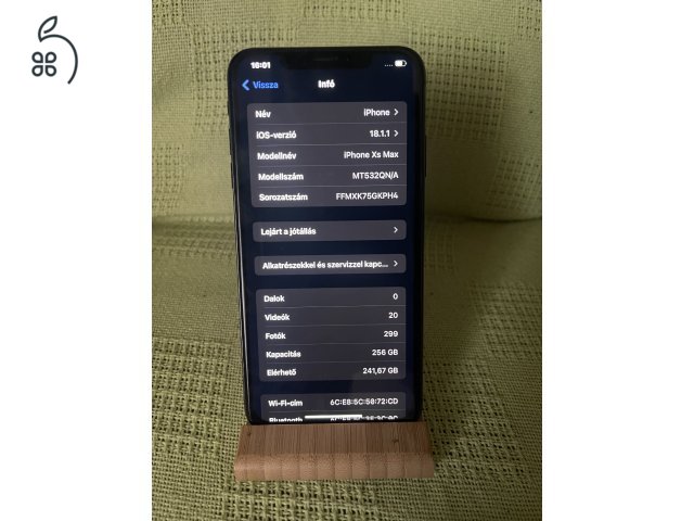 Iphone XS Max 256 gb