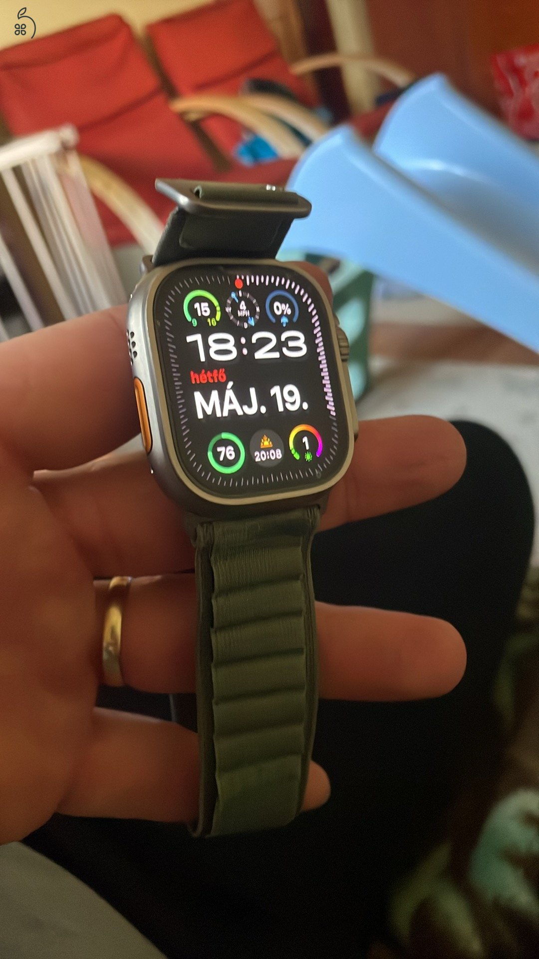 Apple Watch Ultra ESIM,49mm T+G A Loop L