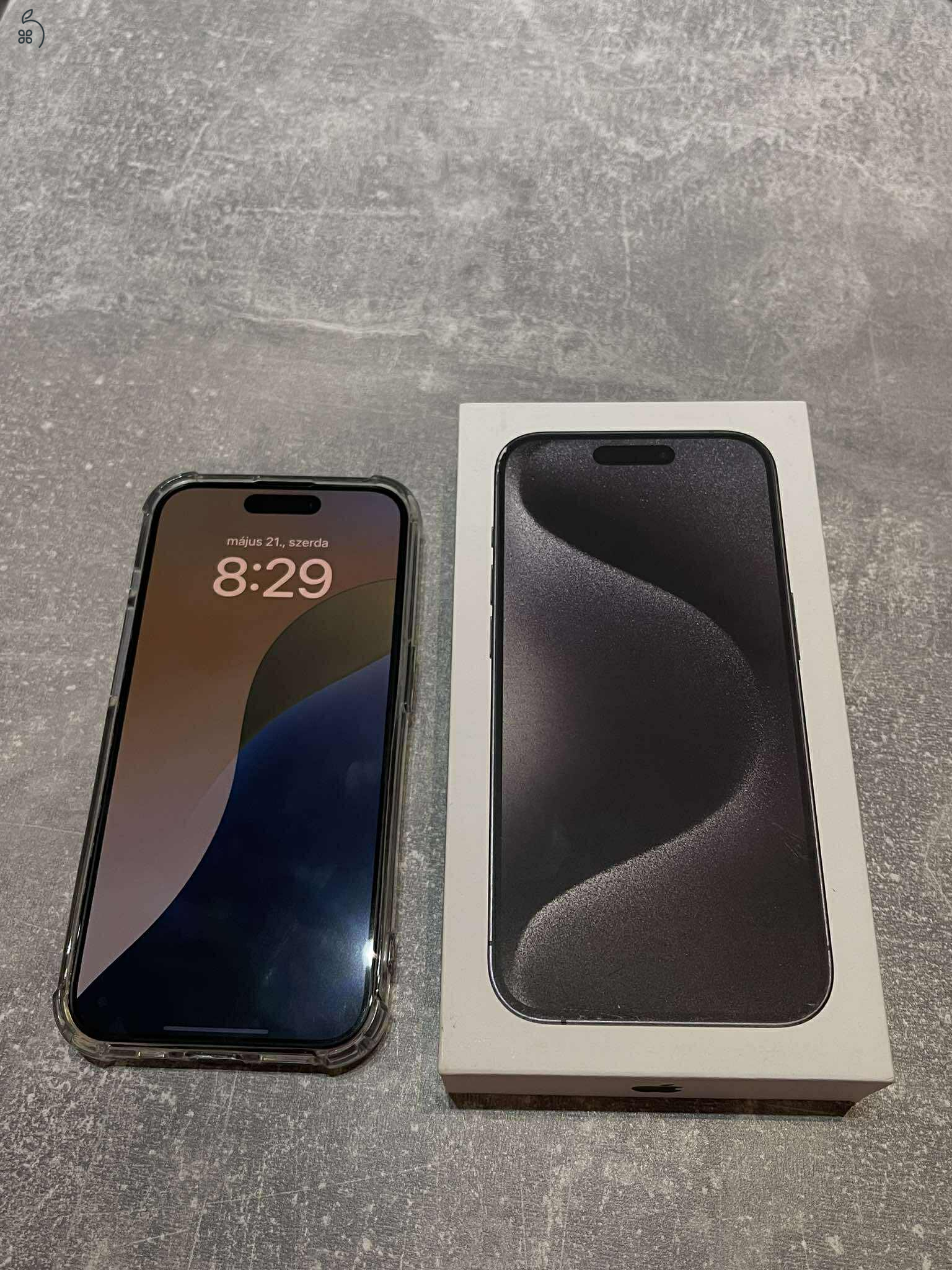 Eladó iPhone 15 Pro – 128 GB – Tökéletes állapotban