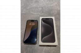 Eladó iPhone 15 Pro – 128 GB – Tökéletes állapotban