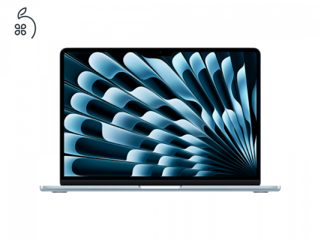BONTATLAN !!!! MacBook Air (13-inch, M4, 2025, magyar) - SKYBLUE 16/256 GB GARANCIA 2028.05. !!!