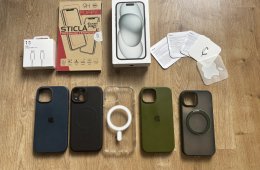 iPhone 15 Black 128GB, 2027-ig garanciás!