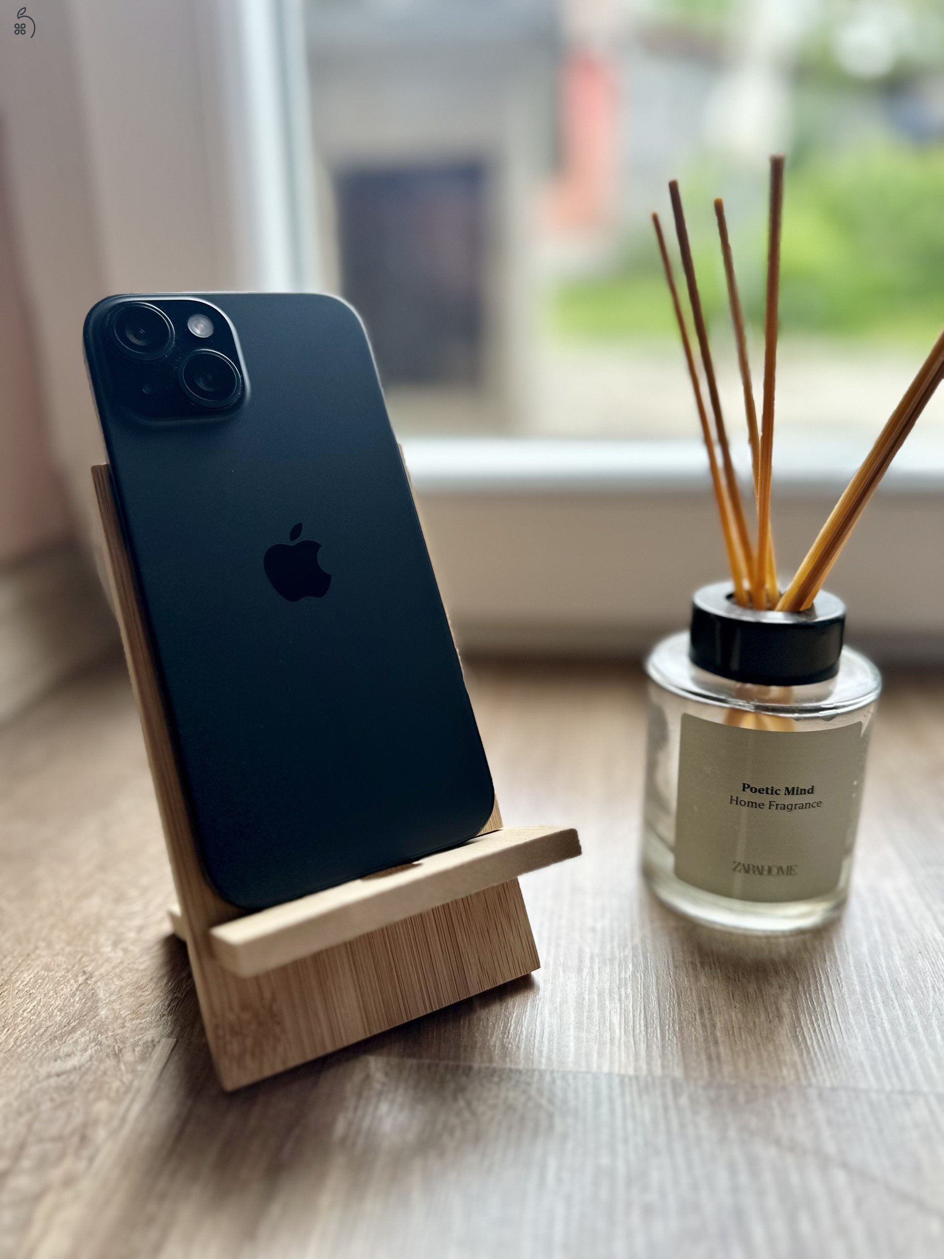 iPhone 15 Black 128GB, 2027-ig garanciás!