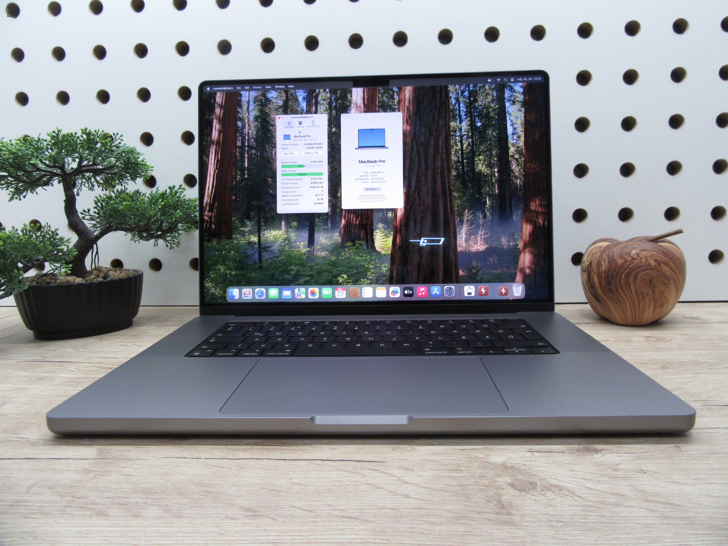 Apple Macbook 16 M1 Pro - 2021 - Új - 1 Tb SSD!!!