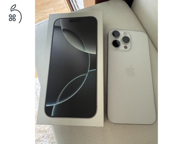 iPhone 16 ProMax 256GB fehér