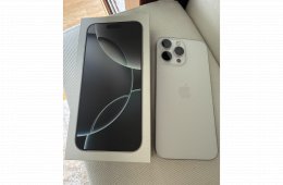 iPhone 16 ProMax 256GB fehér