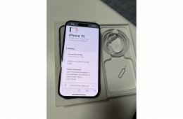 iPhone 15 128GB Apple garancia! Akku 100%!