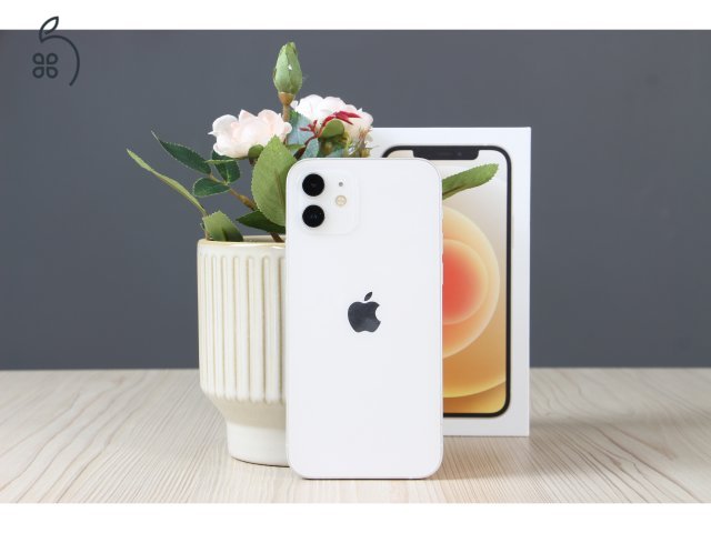 Használt Apple iPhone 12 64GB fehér B US-6132